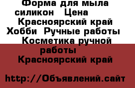 Форма для мыла силикон › Цена ­ 500 - Красноярский край Хобби. Ручные работы » Косметика ручной работы   . Красноярский край